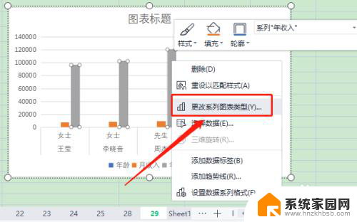 wps柱状图和折线图怎么放一起 折线图和柱状图合并制作方法