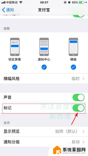 苹果系统显示图标怎么关闭 iphone苹果手机应用图标红色数字标记如何关闭