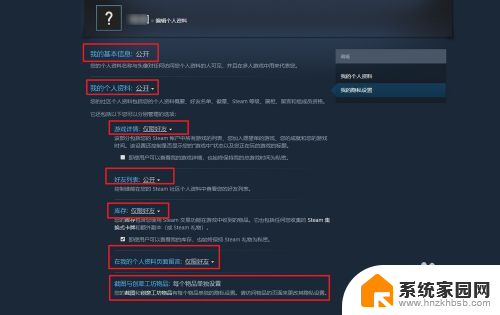 steam如何设置隐私 如何设置Steam好友列表的隐私保护