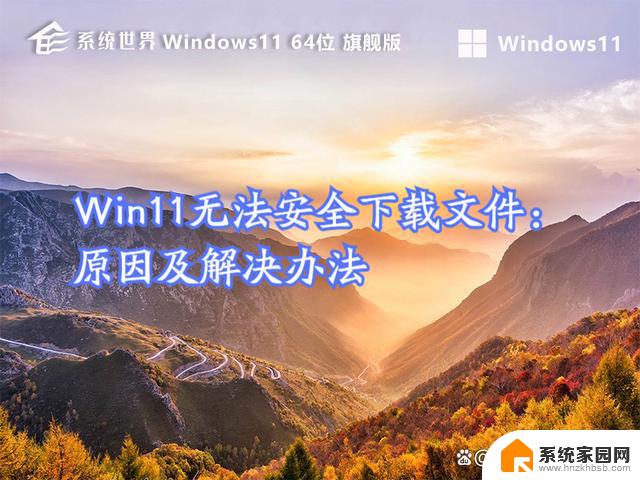 win11软件被阻止了怎么办 Windows11无法安装软件怎么办