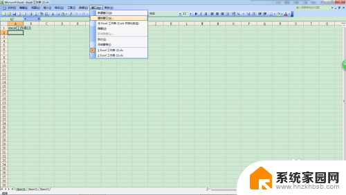 excel表格如何分开显示窗口 Excel如何同时显示两个窗口
