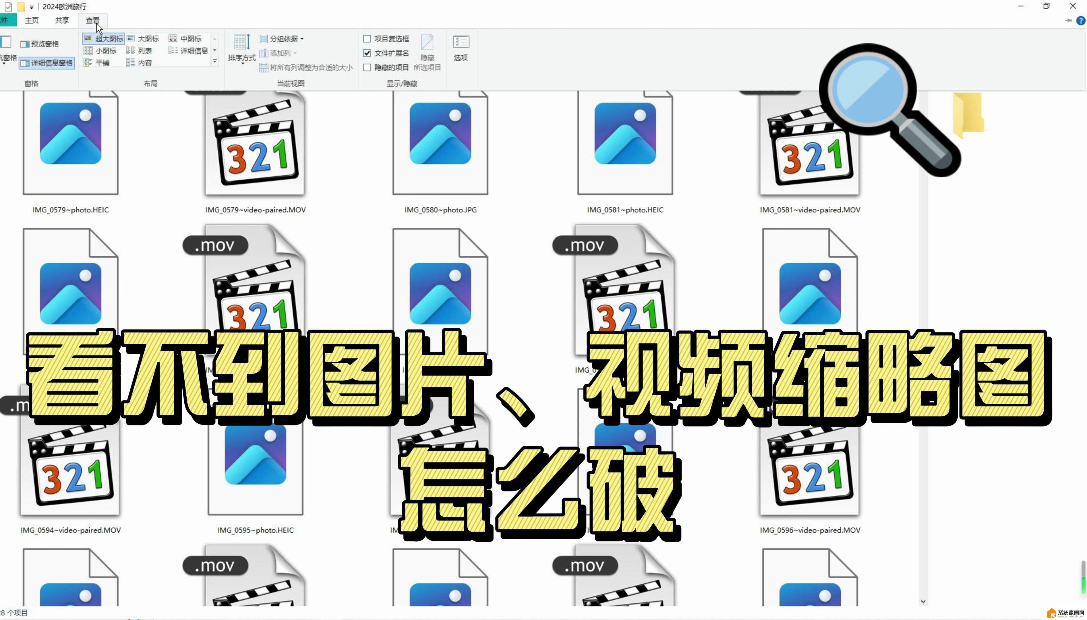 win11文件夹如何看缩略图 Windows11文件夹缩略图启用教程