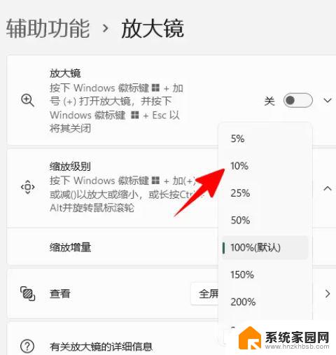 win11放大窗口快捷键 win11放大镜怎么快速放大缩小