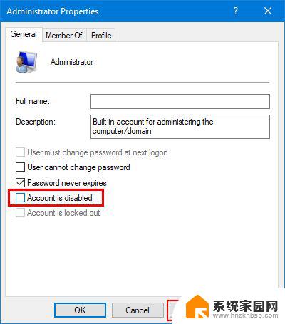 win10如何禁用管理员账户 Win10如何关闭内置管理员账号