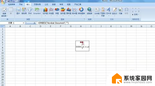excel插入pdf文件 在Excel中如何添加PDF文档