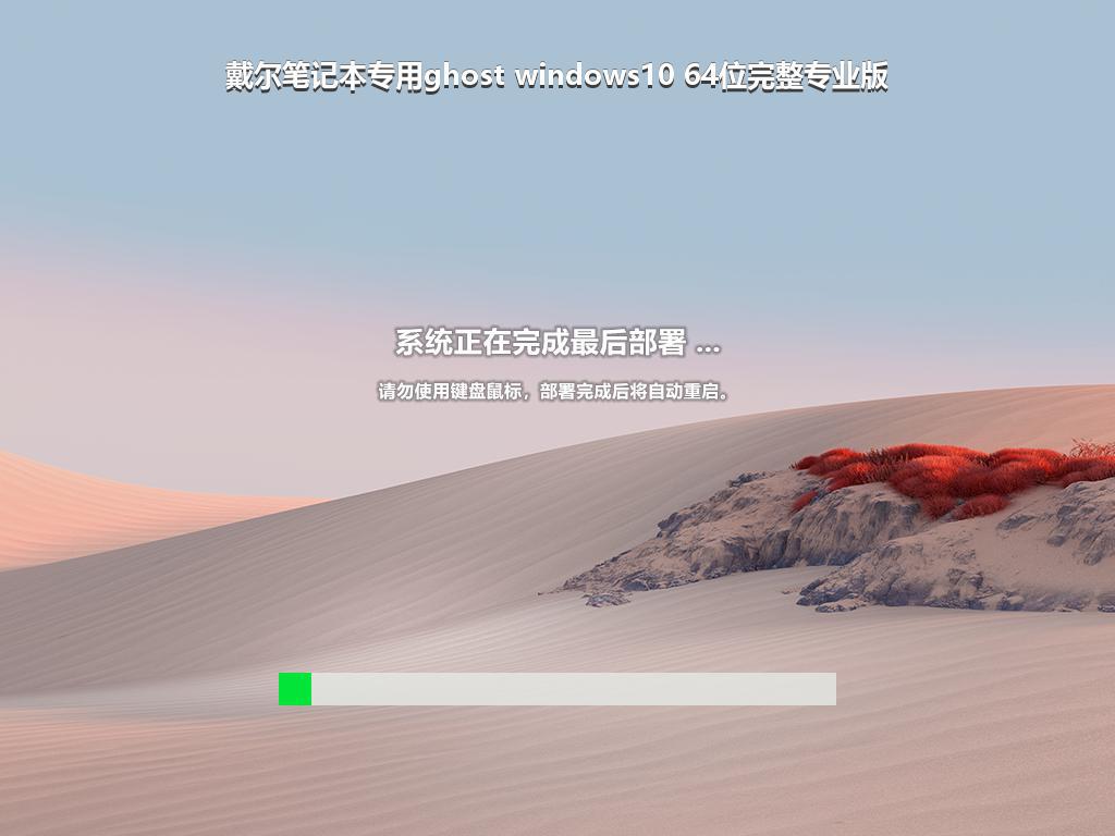 戴尔笔记本专用ghost windows10 64位完整专业版