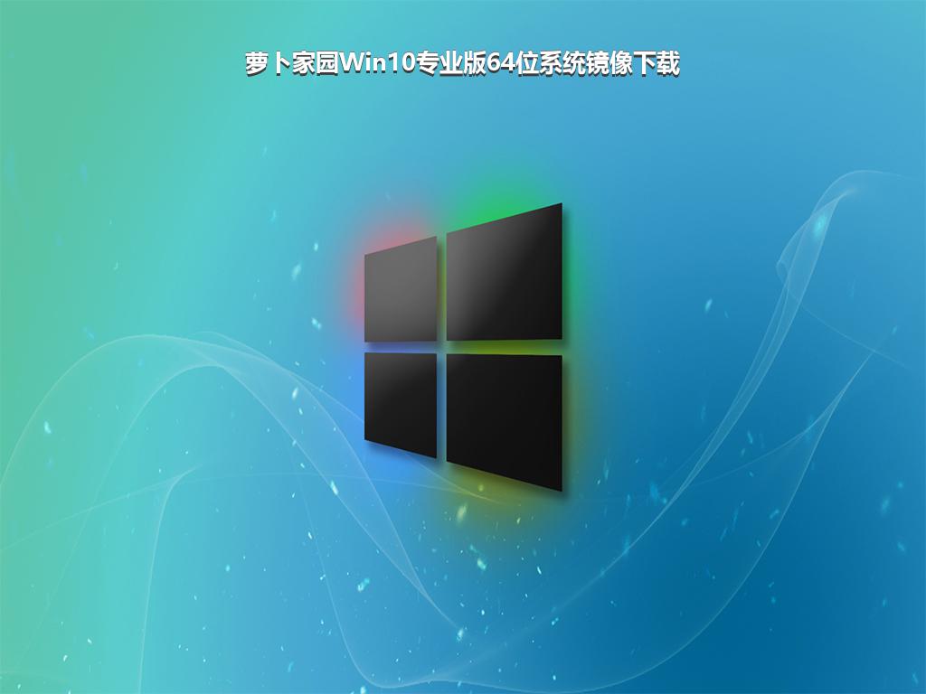 萝卜家园Win10专业版64位系统镜像下载