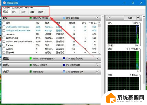 win10自带资源监视器 Win10资源监视器打开方法